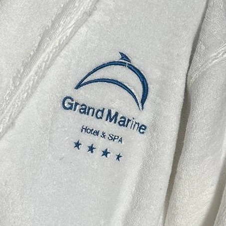Вишивка логотипа — Grand Marine