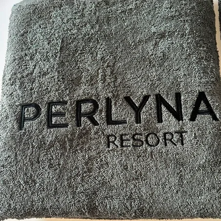 Брендовані рушники — Perlyna Resort